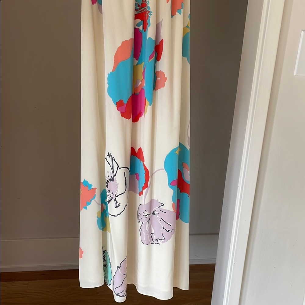 Tibi Colorful Floral Maxi Dress - Picture 3 of 6